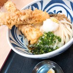 うどん屋 しろ - ちくわ天ぶっかけうどん