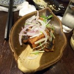 金町製麺 - イワシの南蛮漬け