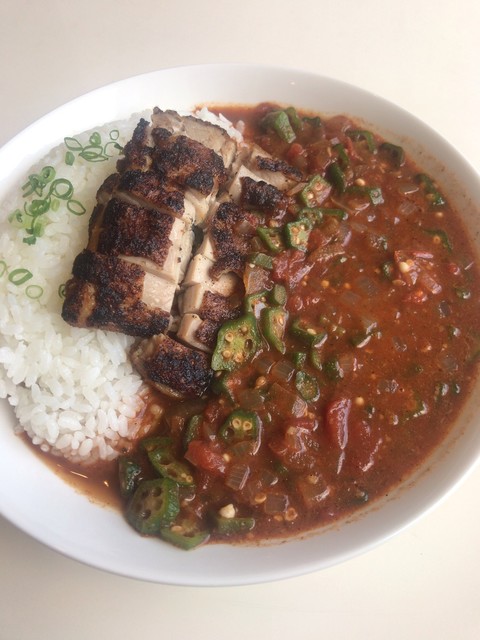 チキンガンボ By へな Mkyアメリカンレストラン 星置 ハンバーガー 食べログ