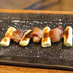 柳家 - 鴨と葱の串焼き