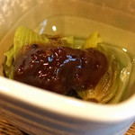 柳家 - フキノトウ　フキ味噌がけ