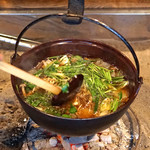 柳家 - 鴨と芹の鍋