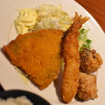 北の味紀行と地酒 北海道 - 日替りランチ（８３０円）２０１９年４月