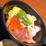 北の味紀行と地酒 北海道 - 海鮮丼（１，０８０円）２０１９年４月