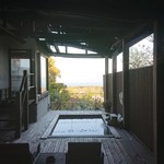 花の雲 - お部屋の露天風呂