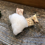 寿司栄 - 真鯛 とアワ