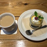 CAFE BLOOM - カフェオレとプリン