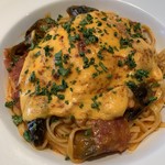 ナナイロパスタ - とろ～り‼チーズナポリタン 1,180円 + 大盛り 250円　計 1,430円。