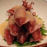 定食サトウ - ホタルイカの醋みそがけ680円