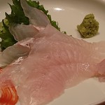 定食サトウ - マコガレイの刺身1,240円