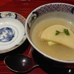 銀座 しのはら - 筍と蛤、セリ