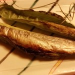 山の旅舎　中尾平 - 岩魚の笹焼き