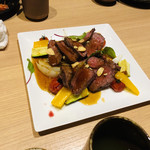 旬彩和処 味都 - 焼 牛ロースのステーキ 焼野菜