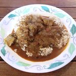 食堂 南風楽天 - インド式チキンカレー