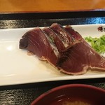 Sakura Suisan - カツオのたたき定食（500円）