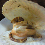 勇栄丸 - ほたて焼き上がり