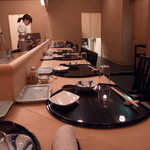 清壽 - 整然としたカウンター