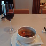 礼華　青鸞居 - 八種の珍味入りコラーゲンスープ