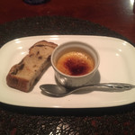 存じやす　極 - フォアグラのクリームブリュレとレーズンのパン