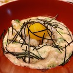 地葉はなれ - 2019.4.  大和芋とササミの和え物