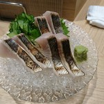 割烹 熊谷 - 鰆の炙り