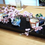 柚木元 - 山菜の盛り込み八寸