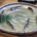柚木元 - 稚鮎の素揚げ
