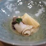 柚木元 - イノシシと筍を信州白味噌で