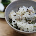 柚木元 - 山菜炊き込みご飯