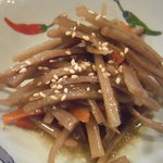 きく - きんぴらごぼう