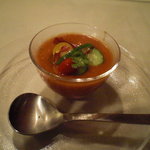 エンボカ 軽井沢 - 夏野菜のガスパッチョスープ