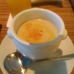 ビストロ フジハラ - ごぼうのスープ