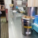 日栄軒 - 珍しくお客が途切れた瞬間を