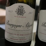 日本料理 晴山 - Emmanuel Rouget Bourgogne Aligoté 2017