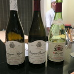 日本料理 晴山 - 持ち込みワインたち