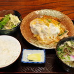 くまの里 - カツ皿定食