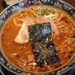 麺屋黒船 - 辛味噌叉焼麺　