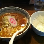 麺や 六三六 - 六三六ラーメン＋ライス