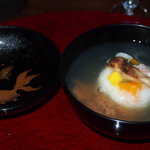 はづ合掌 - 大根蒸しと松茸