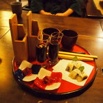 はづ合掌 - デザート盛り合わせ