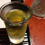 懐石料理 田舎家 - 食前酒の梅酒