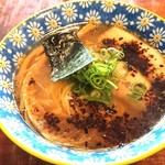 自家製麺 カミカゼ - 塩焦がしネギらーめん