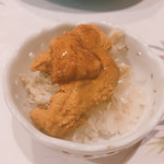 うを徳 - 紫雲丹と噴火湾毛ガニの小丼ぶり