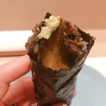 うを徳 - 鮑の手巻き