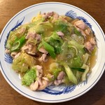 広東料理 鳳泉 - エビカシワソバ