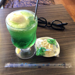 Saboten - クリームソーダ430円税込