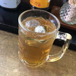 キムチ家 - コーン茶  アイス  冬はホットで〜