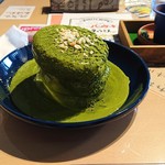 カフェ プラント - めっちゃ抹茶のパンケーキ