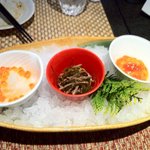 牛たん炭焼 利久 - 三種、日本酒のお供に