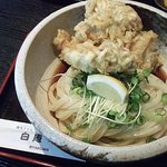 讃岐うどん白庵 - とり天ぶっかけ （￥800）